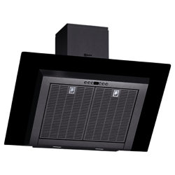 Neff D39GL64S0B Chimney Cooker Hood, Stainless Steel / Black